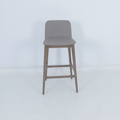 China High Density Sponge Wrapped Upholstered Bar Stool Chair For Apartment factory