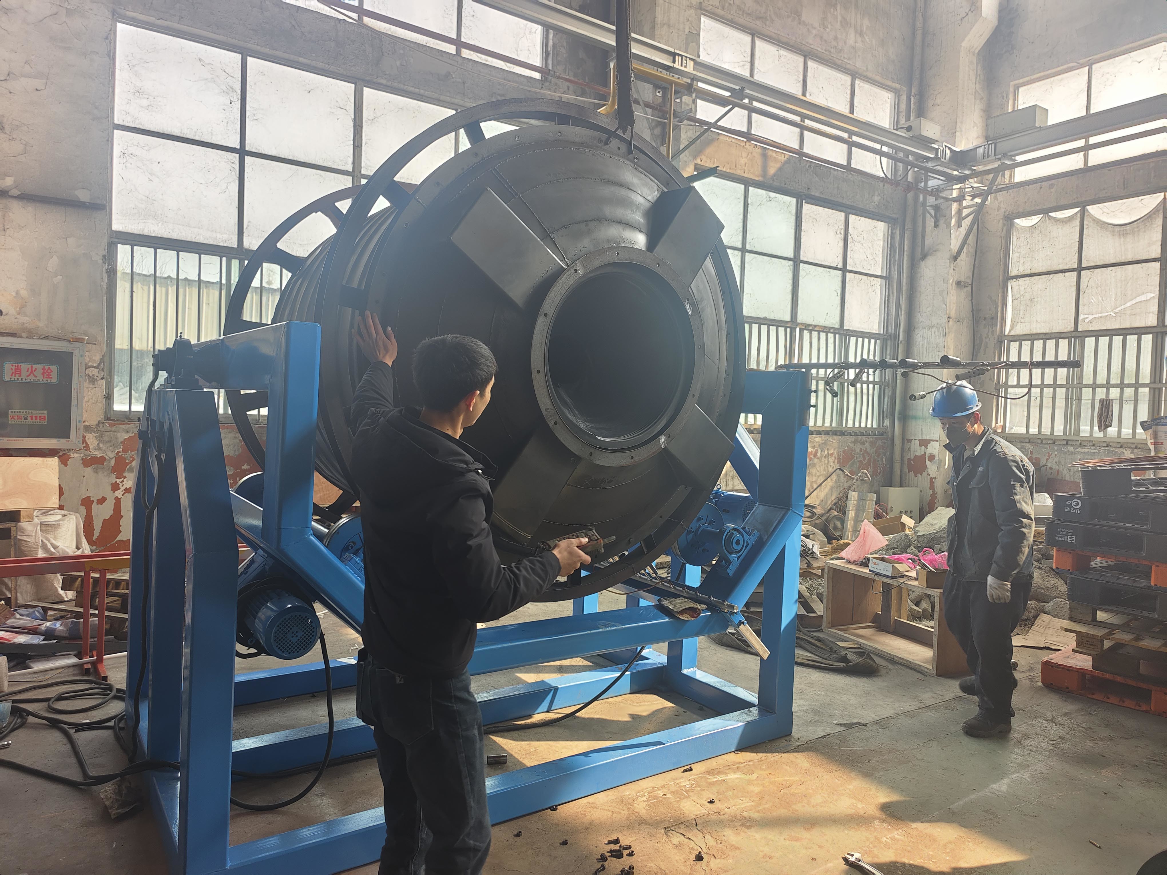 China Stainless Steel Tank Manufacturing Machine with Automatic Operation Mode factory