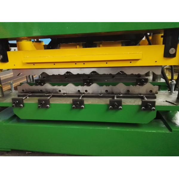 Quality 950 Style Aluminium Metal Steel Roof Use Step Roof Tile Cold Roll Forming Machine for sale