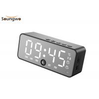 China IPX4 Wireless 5.0 Bluetooth Speaker With LED Display Alarm Clock factory