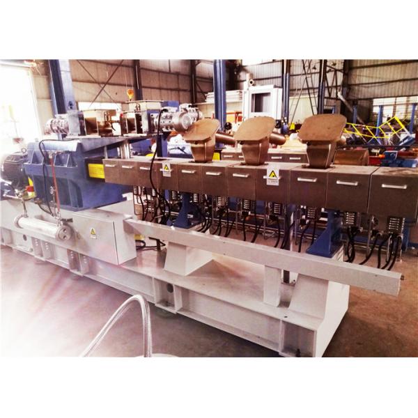 Quality Industrial Two Screw Extruder With Strand Pelletizing System for PET Reycling for sale