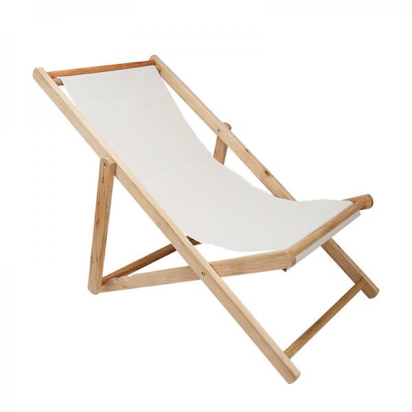 Quality Outdoor Camping Leisure Picnic Bamboo Chair Adjustable Wooden Chair Garden for sale