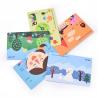 China Kids Learning Language Kindergarten Flash Cards Glossy Lamination Processing factory
