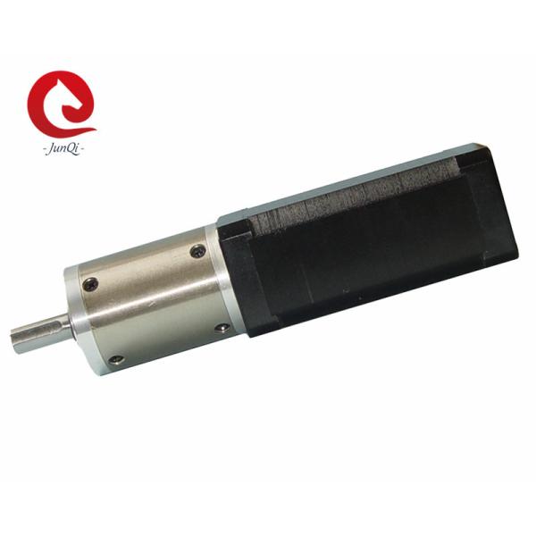 Quality 6100rpm NEMA17 80mm Square 24VDC Planetary Gear Motor 42JMG200K for sale