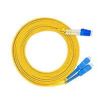 Quality LC - SC Fiber Optic Patch Cable / Fiber Optic Patch Cord Singlemode Duplex for sale
