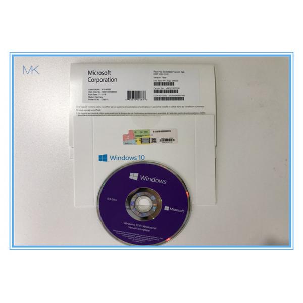 Quality 64 Bit OEM DVD 1909 Windows 10 Pro Retail Box for sale