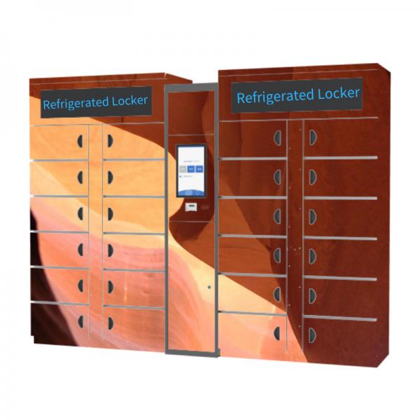 Quality Winnsen Smart Refrigerated Locker Electronic Smart Cabinet Vegetable Lockers for sale