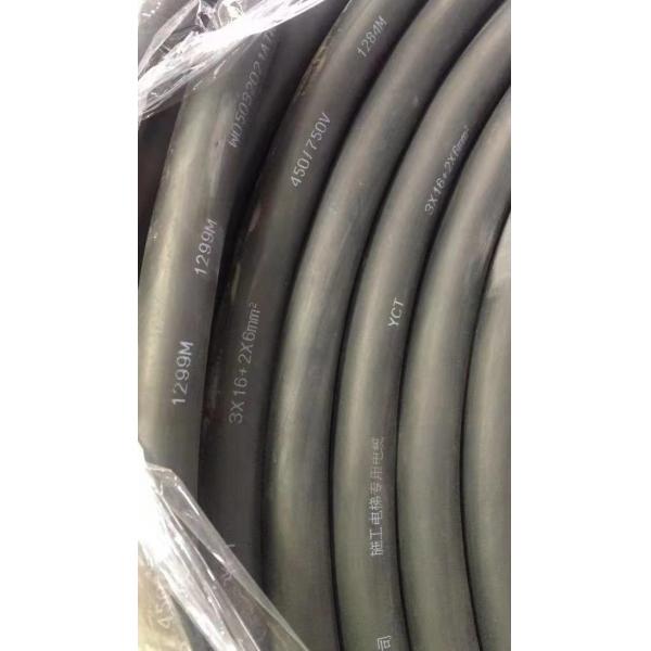 Quality Oilproof Crane Electrical Cable , 16mm2 Power Transmission Cable for sale