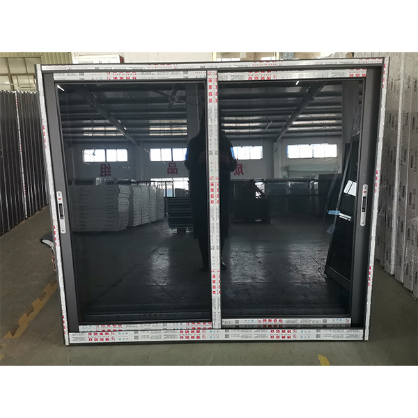 Quality Tempered Glass UPVC 60x60 Sliding Window For Office Custom for sale