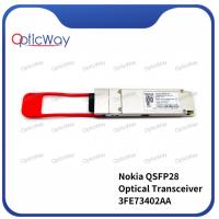 Quality NOKIA 3FE73402AA 100GBASE-ER4 40km 1310nm SMF QSFP28 Optical Transceiver for sale