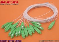 China Blockless Type Optic Fiber PLC Splitter 1x16 High Strength With SC/APC Adapter factory