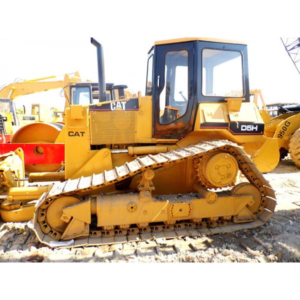 Quality CAT D5H Second Hand Bulldozers CAT 3304 Engine 6 Way Blade No Oil Leakage for sale