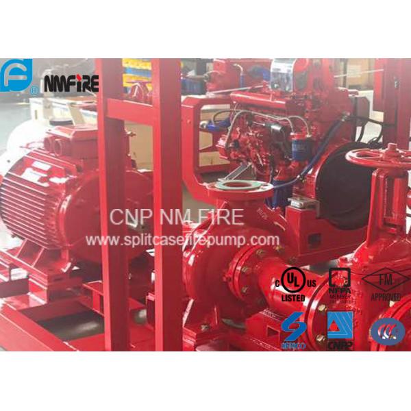 Quality UL FM Approved Electric Motor Driven Fire Pump With Split Case Fire Pump 500USGPM / 10 Bar for sale