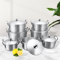 Quality 7 PCS Cookingware Set Cooking Pot Kitchen Ware Aluminum Cookware Set for sale