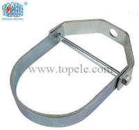 China UL Listed Heavy Duty Galvanized Steel Pipe Clamps Clevis Hanger factory