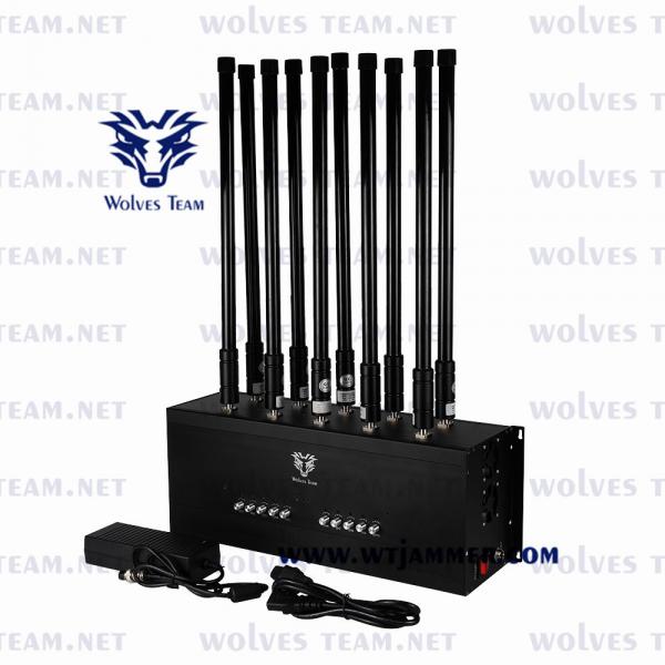 Quality Adjustable Power Multiband Signal Jammer CDMA GSM PCS 3G GPS DC5V for sale