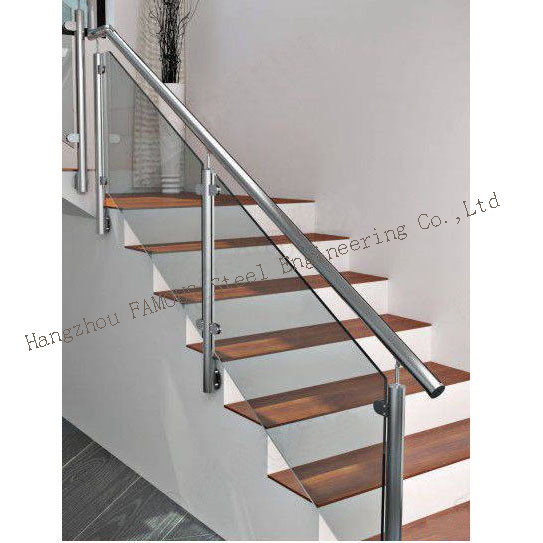 Quality Aluminium Frame 62x102mm Handrail Glass Balustrade Anodizing for sale