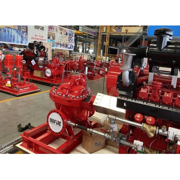 Quality High Performance Fire Water Pump Diesel Engine 180PSI For Hospitals / Schools for sale