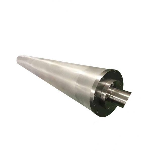Quality Stainless Steel Roller Shaft Fabric Loom Water Jet Loom Parts 100MM Flange for sale