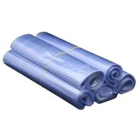 China OEM Clear PVC Heat Shrink Wrap Bags 25 Micron Customized Size factory