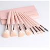 China Private Label Wool Makeup Brushes Comfortable Touch Feeling 15*23*3cm factory