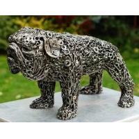 China White Metal Abstract Sculptures Animal Abstract Ornaments factory