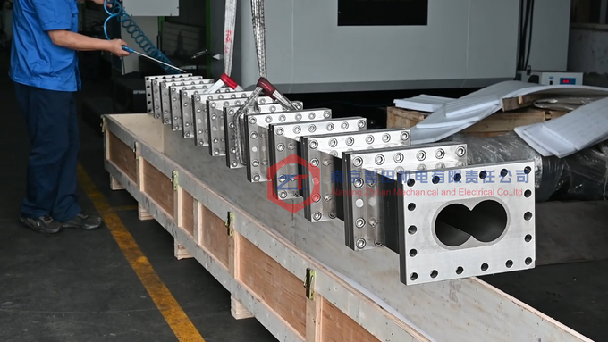 twin screw extruder barrel