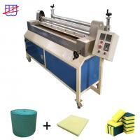 China Automatic Grade Semi-automatic Rubber Leather Gluing Machine for Kitchen Sponge Cloth factory