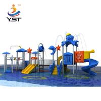 China Fun Water Park Playground Equipment , Commercial Inflatable Water Slides for sale