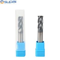 Quality CNC Hard Metal Corner Radius Milling Cutter Tungsten steel End Mill 4 Flutes R for sale