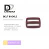 China Red DTM Plastic Custom Made Belt Buckles For Clothing / Backpacks / Suitcases factory