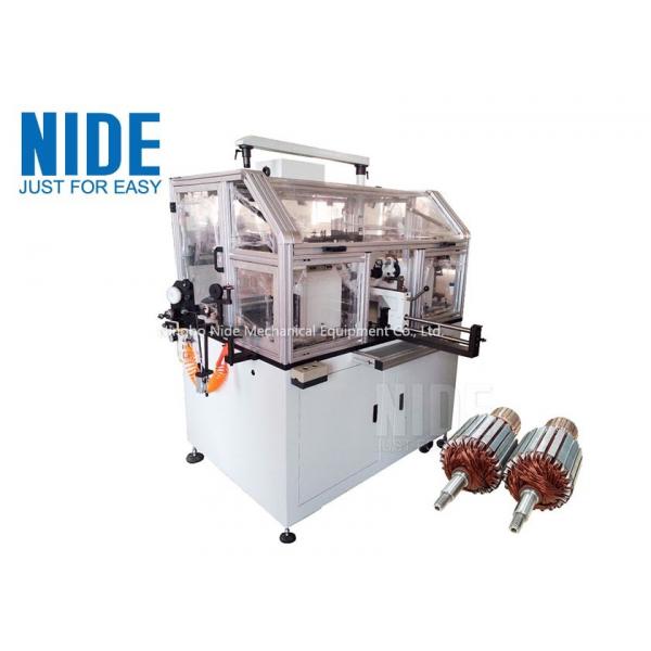 Quality Semi-Auto Small Rotor Armature Wire Coil Winding Machine Low Noise for slot for sale