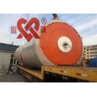 China Marine Cushion Foam Filled Fenders Orange Boat Fenders 1.5m Diameter factory