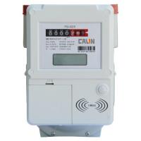 China Compliant Contactless IC Card Prepaid Gas Meter With Lcd Display , Lightweight factory