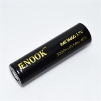 China Enook high discharge rate 18650 rechargeable battery 3.7V 3000mah 40A  battery cell factory