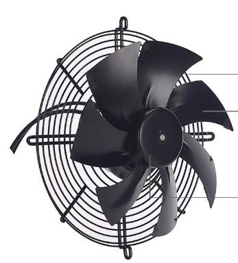 China High Speed EC Axial Fan / Squirrel Cage Blower Fan For Cooling CE Certified factory