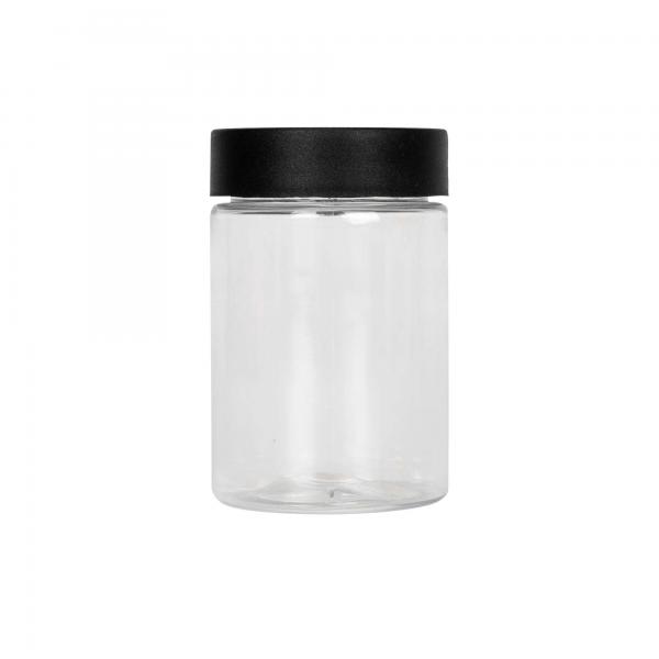 Quality Custom Color PET Plastic Weed Jar Straight Sided CR 5oz Storage Jars for sale
