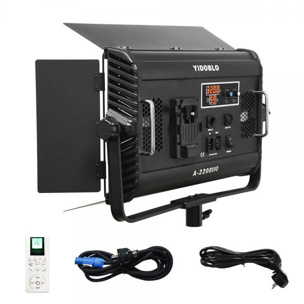 Quality Single Color 5500K Professional Photographer Lights 10000lm 0-99% Video Panel Light CE for sale