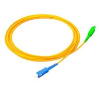 Quality SM G652D Fiber Optic Patch Cable SC APC To SC UPC 2.0mm 3.0mm for sale