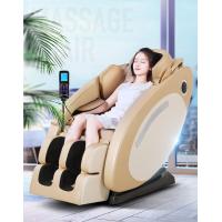 China Calves Heating  Relax Massage Chairs 11cm 4d L Track Massage Chair Space Capsule for sale
