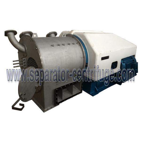 Quality Two Stage Pusher Salt Centrifuge , Continuous Salt Dewatering Equipment / sodium for sale