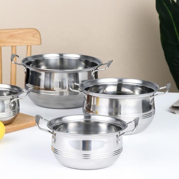 Quality Amazon Top Seller Kitchen Cooking Cookware Multipurpose Colorful Stainless Steel for sale