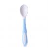 China Small Kids / Baby Feeding Silicone Spoon , Little Mouths Soft Silicone Spoon factory