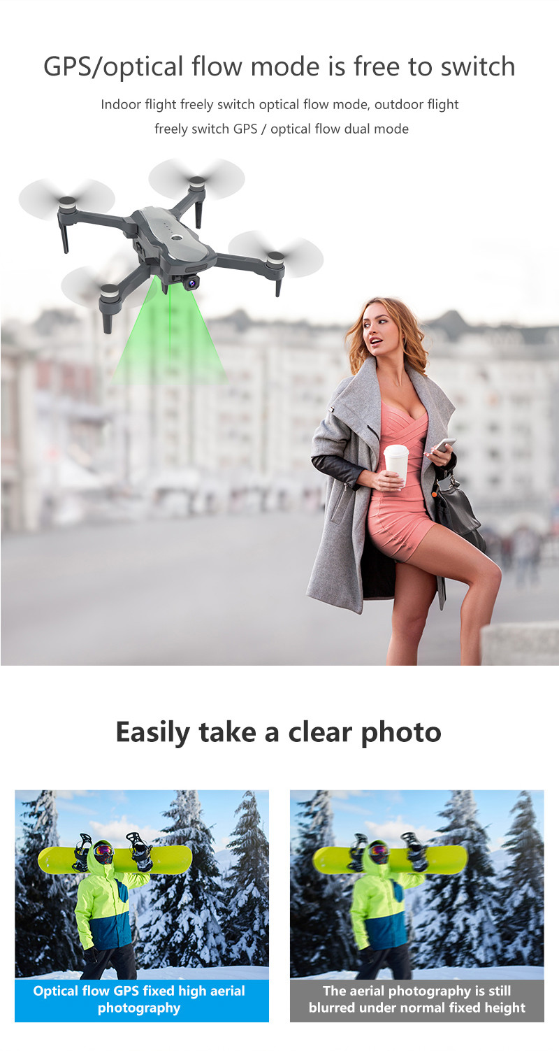 China 2020 new GPS drone k20 5G WiFi 4K HD wide-angle camera, RC four-axis professional folding drones flying 1.8km for 25min factory