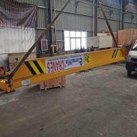 Quality Low Headroom Electric Overhead Travelling Crane 3 Ton Grab Overhead Crane for sale