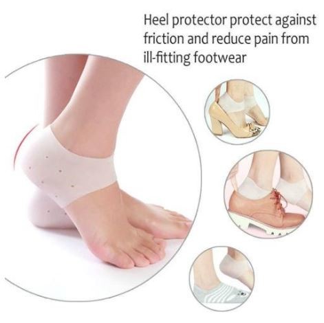 Quality Ankle Sleeve OEM Silicone Heel Protector，Silicone Rubber Sleeving Soft for sale