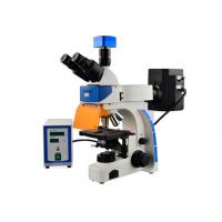 Quality Trinocular Biology Lab Microscope 40X 100X Epi Fluorescence Microscope for sale