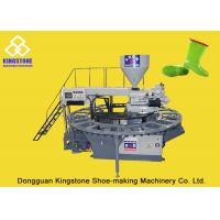 Quality PVC Short Boot Shoe Factory Production Line , Rotary Injection Molding Machine for sale