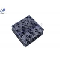 China Morgan Auto Cutter Parts Bristle Block 100x100x42mm Nylon Material Black Color for sale