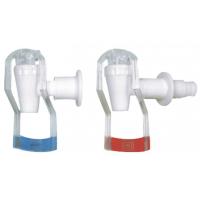 China Small Plastic Bottled Hot and Cold Water Dispenser Tap with Red or Blue Handle factory